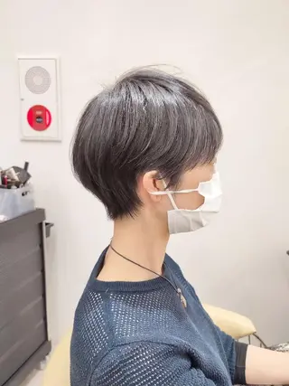 ショート 【似合わせ・レイヤー ・パーマ】海気のヘアスタイル
