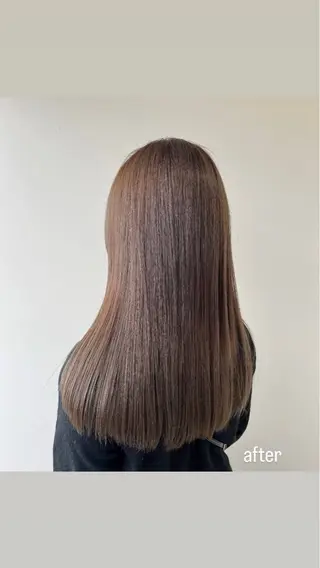 ロング 竹田 有沙のヘアスタイル