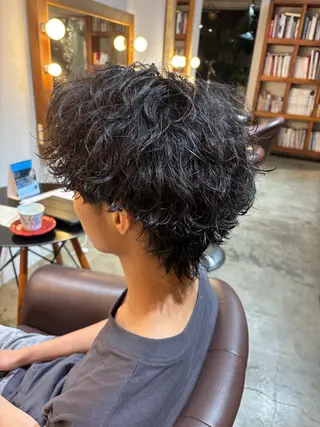 パーマ メンズ 🌀メンズパーマ🌀 平川海夢のヘアスタイル