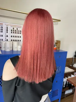 セミロング カラー メンズパーマ✨️村越 雄斗のヘアスタイル