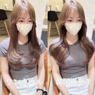 ロング 平尾 樹里のヘアスタイル