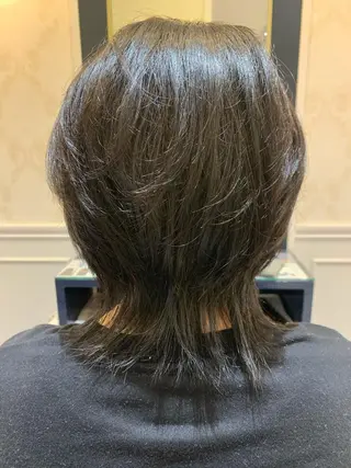 ショート 粟田 めぐみのヘアスタイル