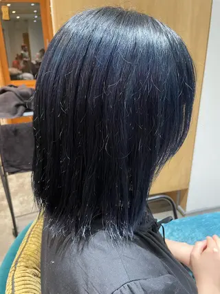 ミディアム カラー くびれミディアム/似 合わせ/鎌倉/edAのヘアスタイル