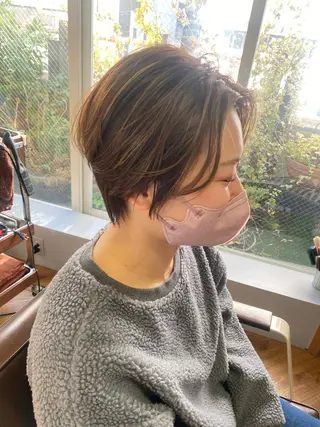 ショート 西尾 隆介のヘアスタイル