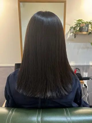 ミディアム 似合わせカット/ 艶カラー/いらみなのヘアスタイル