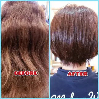 パーマ 饒平名 知也のヘアスタイル