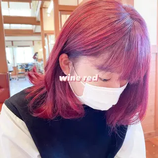 セミロング TJ天気予報 豊田 /松岡さくらのヘアスタイル