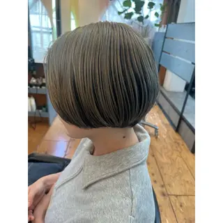 ショート カラー Lagom なかだのヘアスタイル