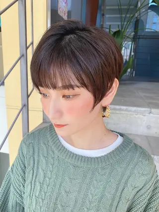 ショート 🌟モテ髪ショート 🌟店長 津賀涼のヘアスタイル