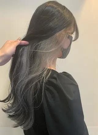 カラー ✄折橋 彩花🐶🍑のヘアスタイル