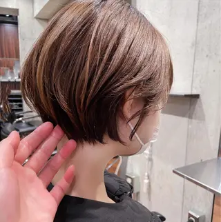 ショート SIGN店長中村 レイヤーカット募集のヘアスタイル