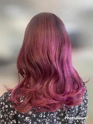 カラー ✂︎ 艶カラー /透明感カラーのヘアスタイル