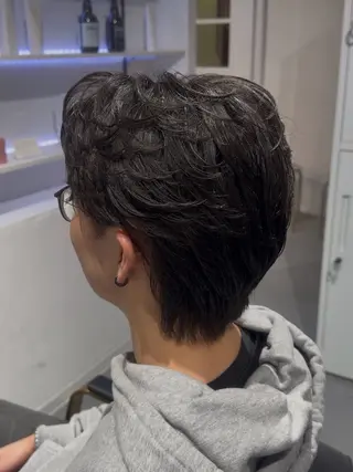 パーマ メンズ 札幌メンズ専門 星雅哉のヘアスタイル