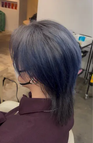 カラー メンズ AITOKYOアキラ 渋谷/縮毛/パーマのヘアスタイル