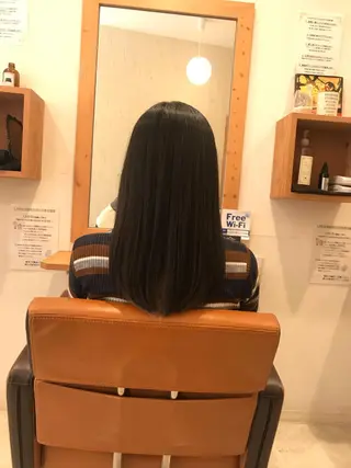 セミロング TELA HAIR 幕張本郷店　千尋のヘアスタイル