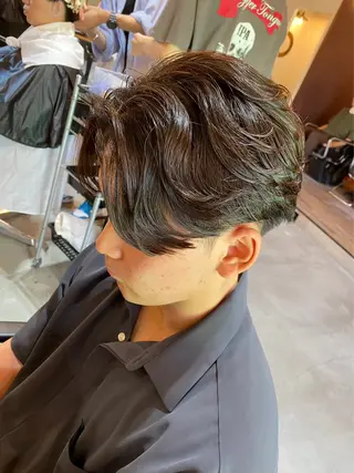 パーマ メンズ 石川 歳也のヘアスタイル