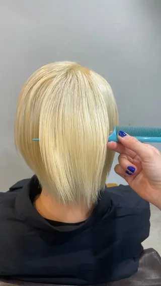 ショート 伊藤 実悠/豊橋/ 髪質改善カラーのヘアスタイル