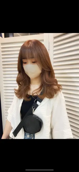 ロング カラー erika /韓国ヘアのヘアスタイル