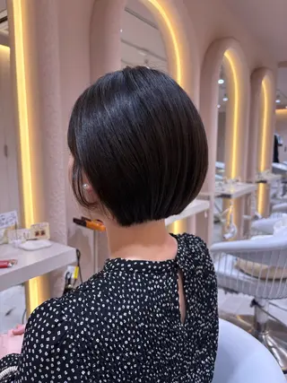 ショート ショート・ボブ/ 透明感カラー/めいのヘアスタイル