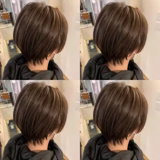ショート ✨縮毛矯正✖︎顔周り レイヤー✨ナカムラのヘアスタイル
