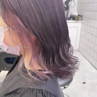 セミロング カラー 🩰透明感カラー♡ UTA🩰のヘアスタイル