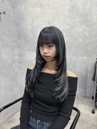 ロング エクステ&"盛れる" 艶髪✨SYURIのヘアスタイル