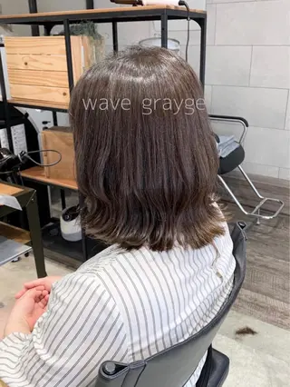 ミディアム カラー ヘアアレンジ 似合わせレイヤー/ 美髪縮毛矯正/ミナエのヘアスタイル