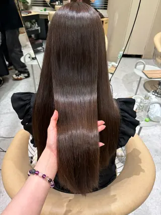 ロング 髪質改善☆ 縮毛矯正miyuのヘアスタイル