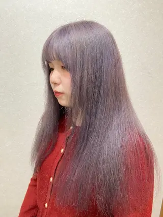 ロング カラー 浅野 匠のヘアスタイル
