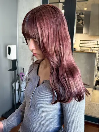 ロング 🩰✨ワンカラー nanako✨🩰のヘアスタイル
