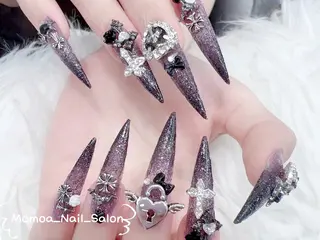 ネイル MoMoA Nail ネイル長さ出し専門店のネイルデザイン