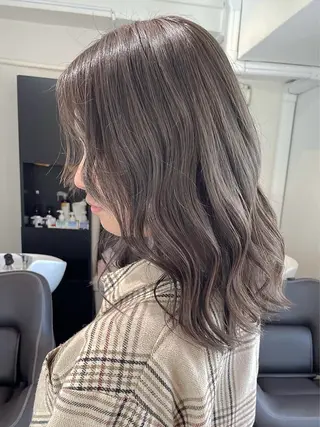 ミディアム カラー 髪のお医者さん南船場 ARCHEゆうまのヘアスタイル