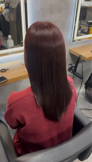 カラー 札幌ブリーチなし 👑ヒリュウのヘアスタイル