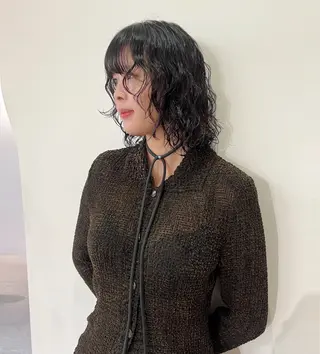 ミディアム パーマ MARU パーマ/レイヤーのヘアスタイル