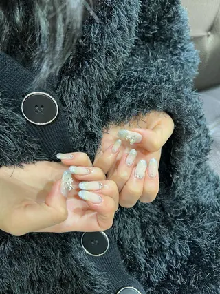 ネイル 韓国🩶Y2Kネイル 💫くれはのネイルデザイン