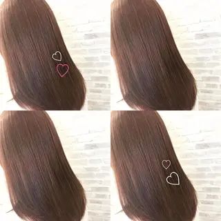 セミロング カラー 💎 透明感カラー ✨Erina 💎のヘアスタイル