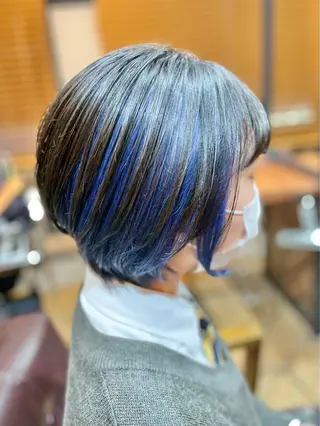 ショート カラー muk hair篠村 髪質改善/完全個室のヘアスタイル