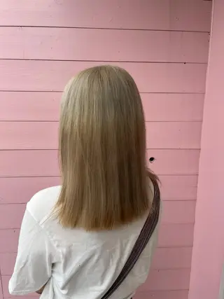 ロング カラー レイヤー/ブリーチ/ 渋谷/ルル🌿のヘアスタイル