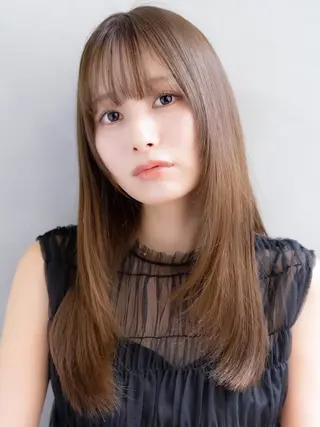 セミロング カラー ヘアアレンジ ✨🧸チバ ダイスケ🧸✨のヘアスタイル