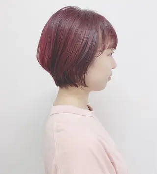 ショート カラー 肌に馴染むカラー 梅田・増田のヘアスタイル