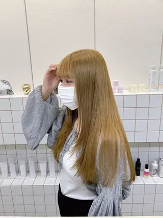 ロング 名古屋/久屋大通 /不破新のヘアスタイル