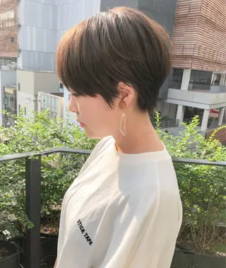 ショート 🎗️comoda 神戸三宮 髪質改善のヘアスタイル