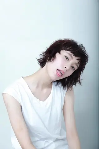 ショート カラー センスをお届けします 大谷将生infpのヘアスタイル