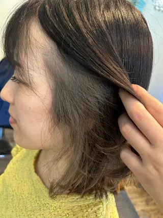 ミディアム 谷 未来美のヘアスタイル