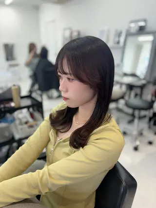 ミディアム MANA艶髪カラー /髪質改善/ボブのヘアスタイル