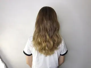 カラー カラーモデル募集中 美容室ハピスのヘアスタイル