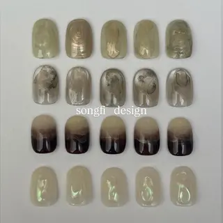 ネイル Manon nailistのネイルデザイン