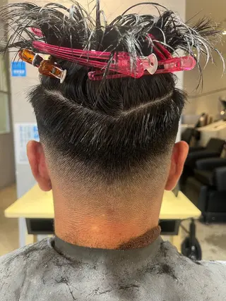 ショート メンズ EIGHT MEN 池袋西口店 【エイト】 (メンズサロン エイト メン イケブクロニシグチテン)所属・清水 men'sパーマ特化のヘアスタイル