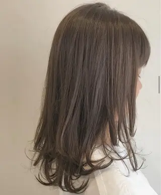 ミディアム Yukino/ 透明カラー🫧のヘアスタイル