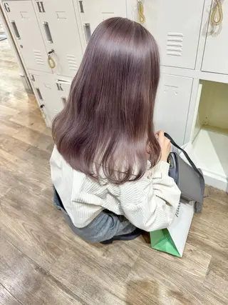 カラー 🌷柔らかクリーミー 🤍kirari🌷のヘアスタイル